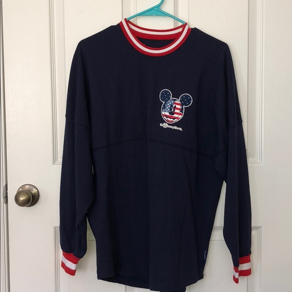 Disney Tops - Walt Disney world American spirit jersey